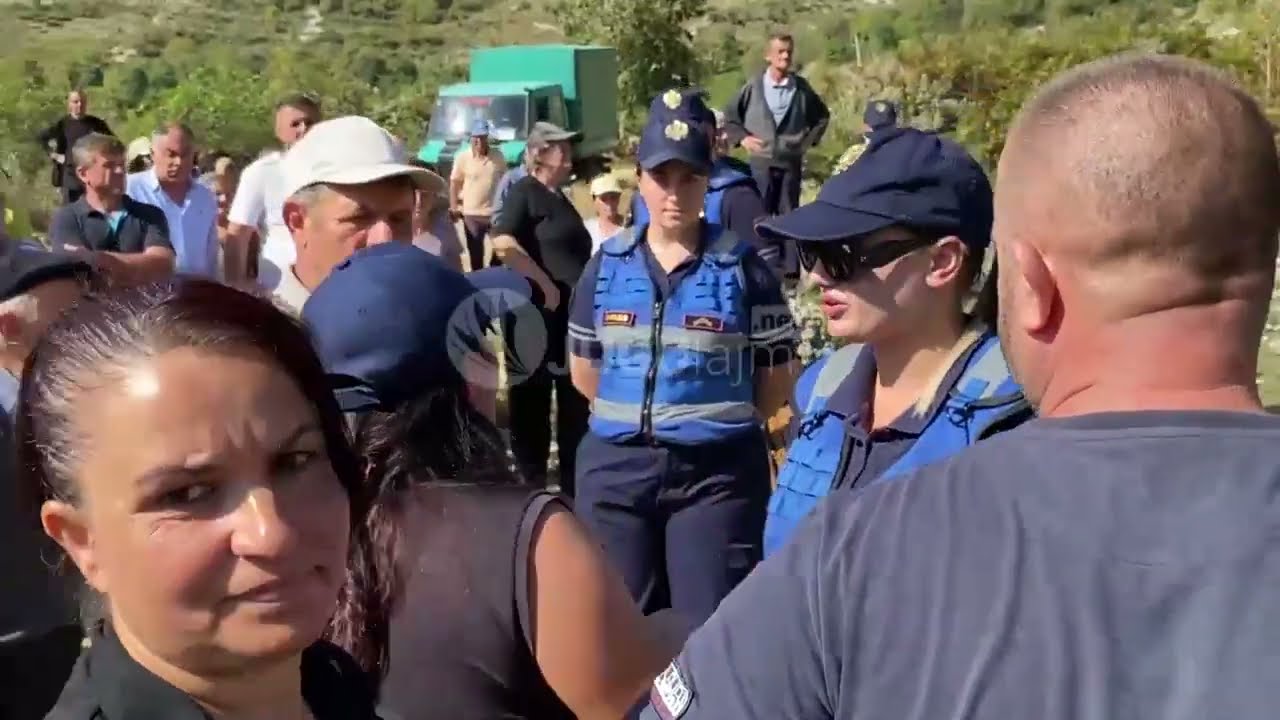 VIDEO Plas në Mezhgoran banorët përleshen me policinë për ujin e